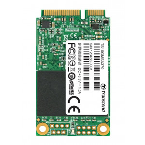 TRANSCEND MSA370 16GB SSD disk mSATA, SATA III (MLC)