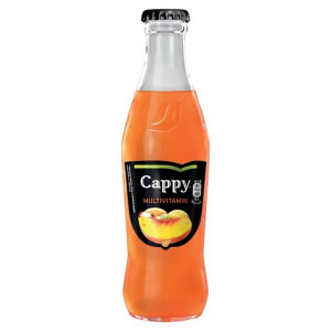 Džus ve skle Cappy, multivitamin 0,25 l
