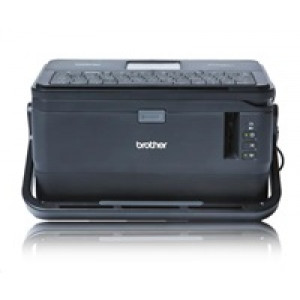 BAZAR - BROTHER tiskárna štítků PT-D800W - 36mm, pásky TZe, tiskárna s velkým barevným displejem, WIFI, Klávesnící, - Poškozený box