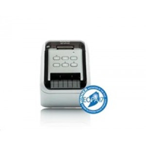BAZAR - BROTHER tiskárna štítků QL-810W - 62mm, termotisk, USB WIFI Profi Tiskárna Štítků /po dokoupení DK-22251 tisk če