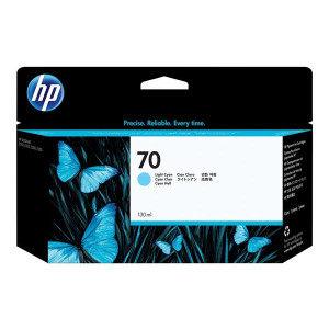 HP Ink Cartridge No. 70/Light Cyan/130ml