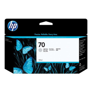 HP Ink Cartridge No. 70/Light Grey/130ml