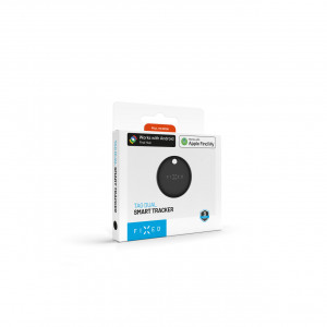 Smart tracker FIXED Tag Dual s podporou Find My a Find Hub, černý
