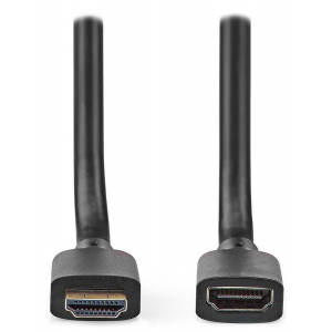 NEDIS prodlužovací Ultra High Speed HDMI 2.1 kabel s ethernetem/ 8K@60Hz/ zlacené konektory HDMI-HDMI/ černý/ BOX/ 1m