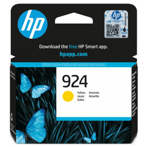 HP inkoustová kazeta 4K0U5NE, HP 924, žlutá, 400 stran