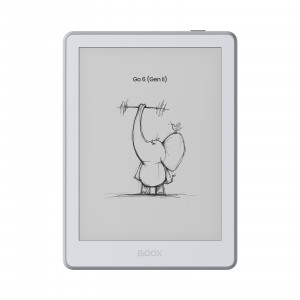 E-book ONYX BOOX GO 6 (Gen II), stone, 6" Carta 1300, 32GB, Bluetooth, Android 11, E-ink displej