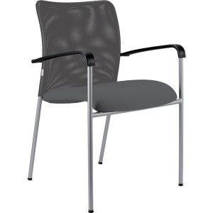 Konferenční židle Vanity Plus, šedá