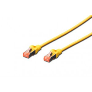Digitus Patch Cable, S-FTP, CAT 6, AWG 26, žlutý 3m
