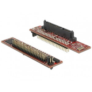 Delock Konvertor SATA 22 pin samec > IDE 44 pin samec