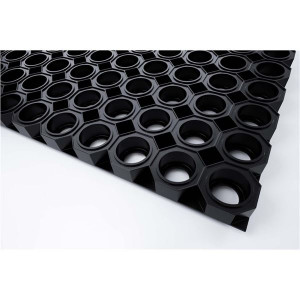 Venkovní rohož Structura, 150 x 100 cm - gumová, č