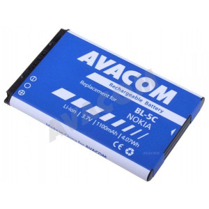 AVACOM Náhradní baterie do mobilu Nokia 6230, N70, Li-Ion 3,7V 1100mAh (náhrada BL-5C)