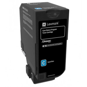 Lexmark CX725 Cyan High Yield Return Programme Toner Cartridge - 16 000 stran
