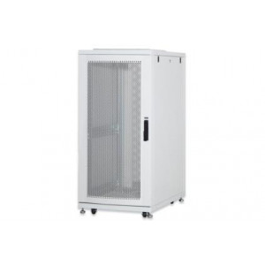 DIGITUS 36U serverový stojan, Unique Series, dveře z perforované oceli 1785x600x1000 mm, barva šedá (RAL 7035)