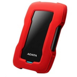ADATA Externí HDD 2TB 2,5" USB 3.1 HD330, RED COLOR BOX, červený (gumový, nárazu odolný)