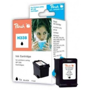 PEACH kompatibilní cartridge HP C8765E No.338, Black, 17ml