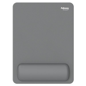 FELLOWES podložka pod myš a zápěstí BREYTA XL/ 210mm x 280mm x 18mm/ šedá