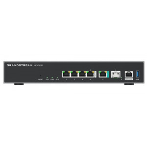 Grandstream GCC6020 all-in-one (6,5 Gbps VPN router, NGFW, switch 10G SPF+, a IP PBX 50 uživatelů)