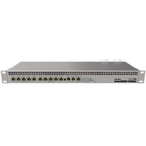 MikroTik RouterBOARD RB1100AHx4 Dude 64 GB SSD, 4x 1,4 GHz, 13x GbE, Dual PSU, vč. L6