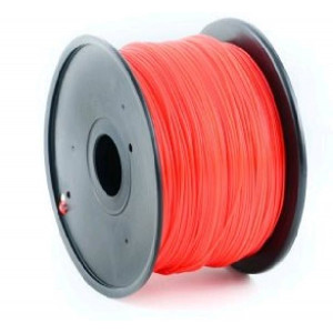 Gembird Tisková struna (filament), PLA, 1,75mm, 1kg, červená