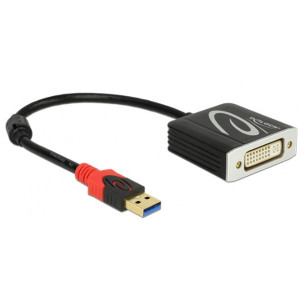 Delock Adapter USB 3.0 Type-A male > DVI female