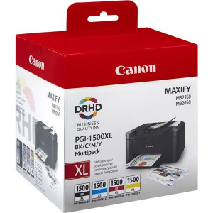Sada inkoustů Canon PGI-1500XL BK/C/M/Y, 4 barvy