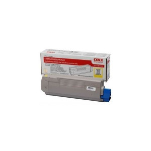 Toner OKI 43865721, žlutý