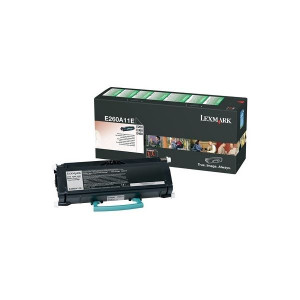 Toner Lexmark E260A11E, černý