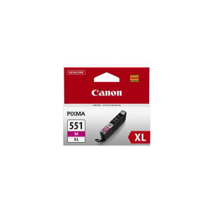 Inkoust Canon CLI-551M XL, purpurový
