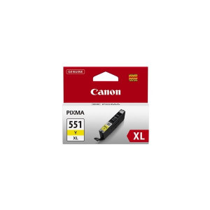 Inkoust Canon CLI-551Y XL, žlutý
