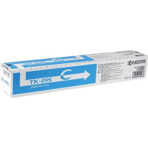 Toner Kyocera TK-895C, azurový