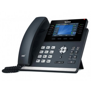 Yealink SIP-T46U IP telefon, CZ/SK displej, 2x GbE port, PoE, Opus HD kodek, 27 programovatelných tlačítek