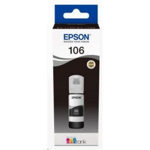 Inkoust Epson 106 Eco Tank, foto černý