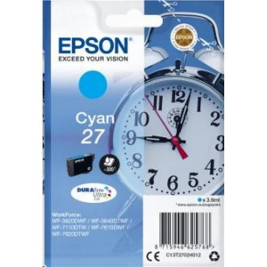 Inkoust Epson T2702 27, azurový