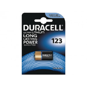 DURACELL Baterie - Baterie do digitálního 123A 3V Lithium Battery   jednorázová/nenabíjecí