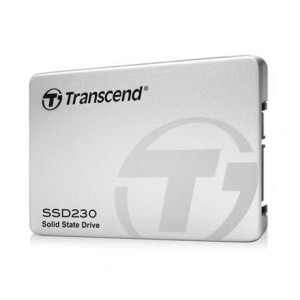 TRANSCEND SSD230S 128GB SSD disk 2.5'' SATA III, 3D TLC, Aluminium casing, 560MB/s R, 380MB/s W, stříbrný