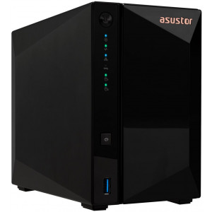 Asustor NAS AS3302T v2   2x 3,5" SATA,Realtek RTD1619B 1.7GHz, 2GB, 2.5GbE x1, USB3.2 Gen1 x3, WOW (Wake on WAN)
