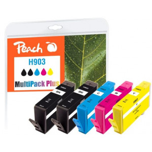 PEACH kompatibilní cartridge HP No. 903, Multi-Pack-Plus, 2x bk, 1x c,m,y
