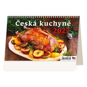 Stolní kalendář 2027 Česká kuchyně