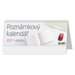 Stolní kalendář 2027 Poznámkový