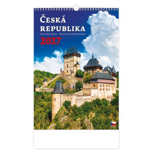 Nástěnný kalendář 2027 Česká republika