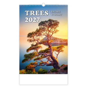 Nástěnný kalendář 2027 Stromy