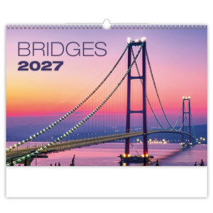 Nástěnný kalendář 2027 Bridges
