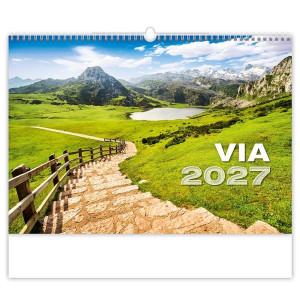 Nástěnný kalendář 2027 Via