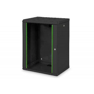 Digitus Nástěnná skříňka 16U, Unique Series 820x600x450 mm, barva černá (RAL 9005)