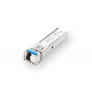 Digitus 155 Mbps BiDi WDM SFP Module, Up to 20km Singlemode, LC Simplex Connector 100Base-BX, Tx1310nm/Rx1550nm