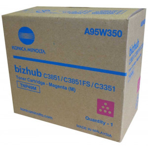 Konica Minolta toner A95W350, magenta, 12000str., TNP-49M, Konica Minolta Bizhub C3351, Bizhub C3851
