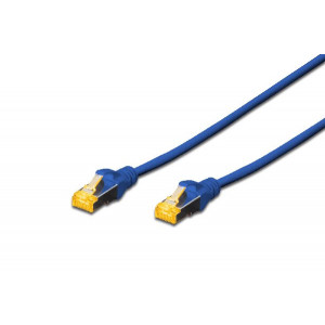 Digitus CAT 6A S-FTP patch cable, Cu, LSZH AWG 26/7, length 2 m, color blue