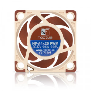 Noctua NF-A4x20-PWM, 40x40x20mm, 4-pin, 5000/1200 RPM