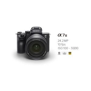 SONY ILCE-7M3 - 24,2 MP - Body s bajonetem E a snímačem Full-Frame + 28–70mm 