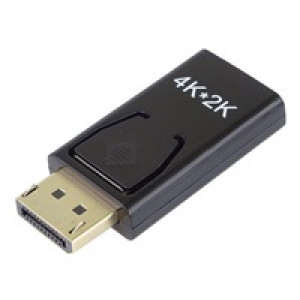 PremiumCord adaptér DisplayPort - HDMI, 4K@30Hz Male/Female, pozlacené konektory